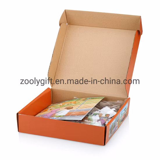 Wholesale Custom Children′s Animal Color Cardboard Game Toy Manufacturers Anime Interactive Sublimation Iq Kinder DIY Fast Push Toddler Jigsaw Puzzles